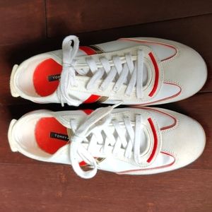 Tommy Hilfiger corporate nylon sneakers icon stripe